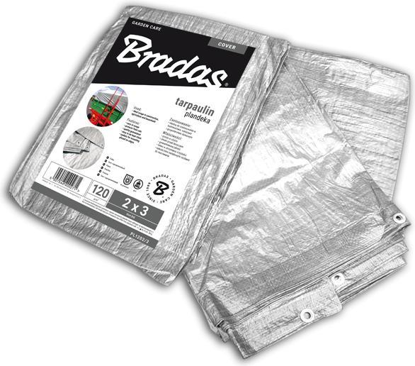Actual product image Bradas 0,48€/m² 10 x 12 meter (120sqm) 120g/sqm fabric protective tarpaulin waterproof tarpaulin cover (10 x 12 m)