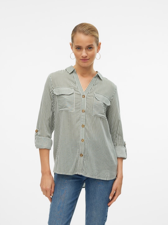 Image du produit Vero Moda Vmbumpy L/S Shirt New Wvn Ga Noos (XL)