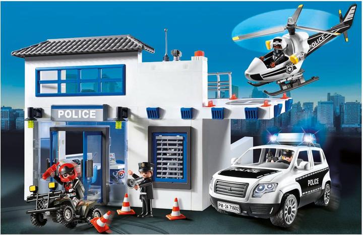 Actual product image Playmobil Police station (71602, Playmobil Action Heroes)