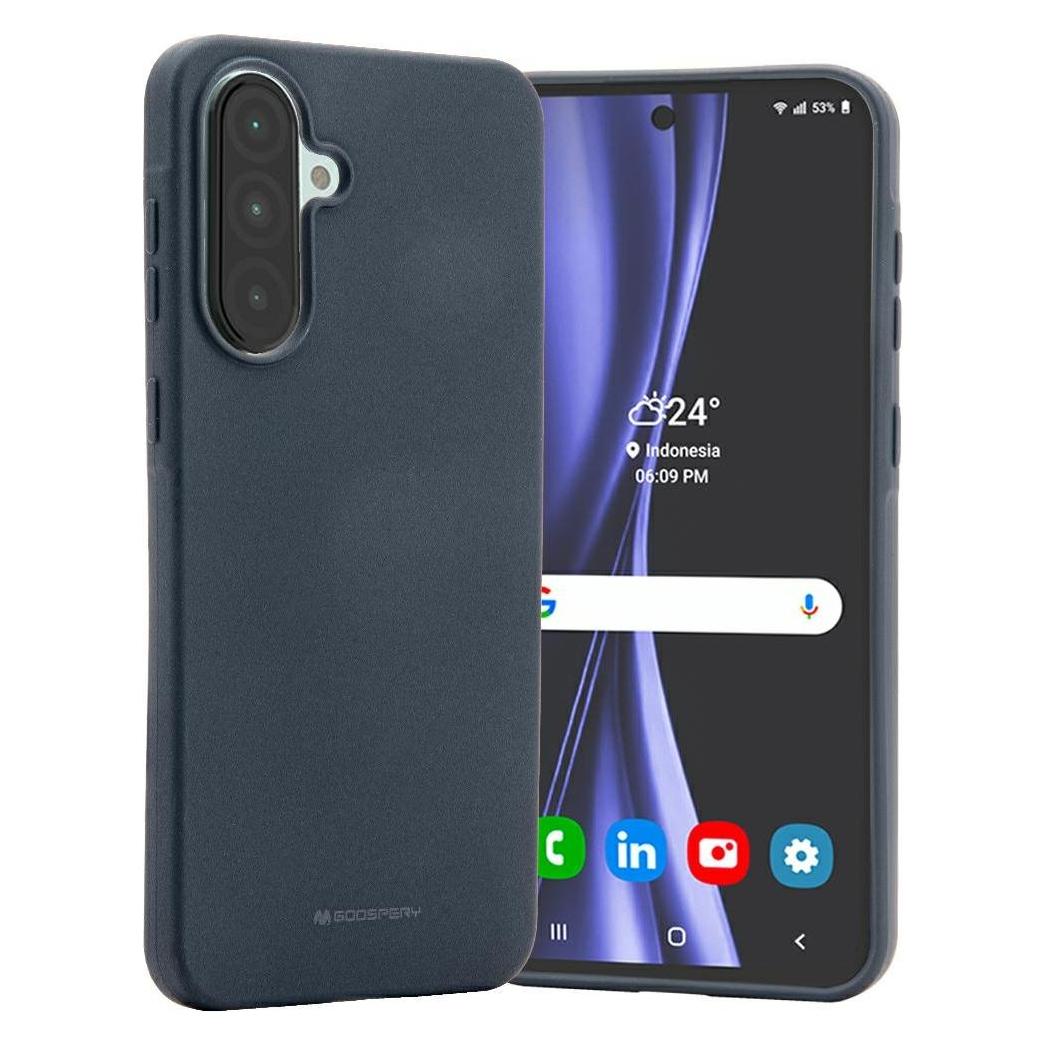 Mercury Blu Etui Soft A36 A366 Granatowy/Midnight E (Samsung Galaxy A36), Cover Smartphone,