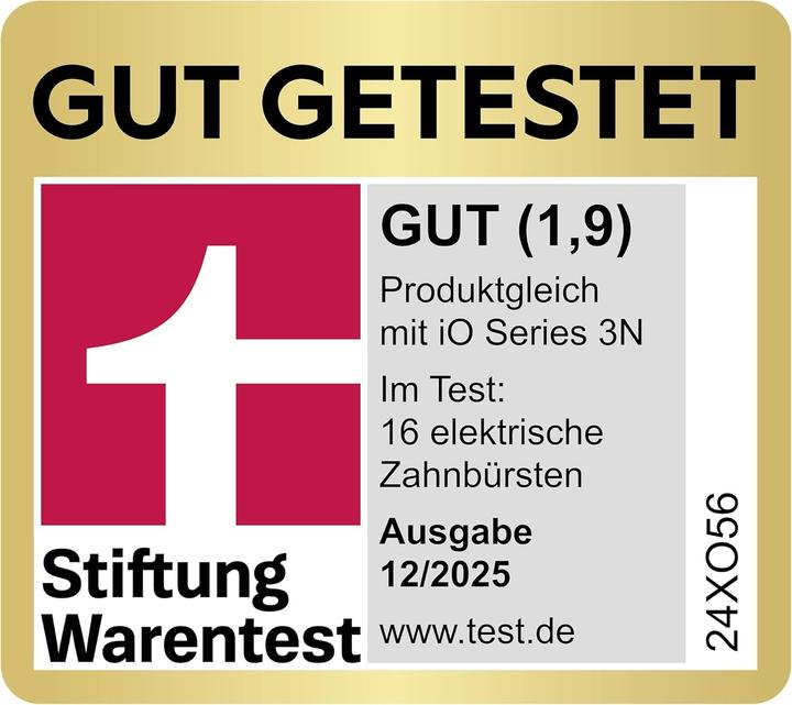 Image du produit Oral-B OralB iO3 SIOC BlackPinkElectric Toothbrushes 4 Toothbrushes