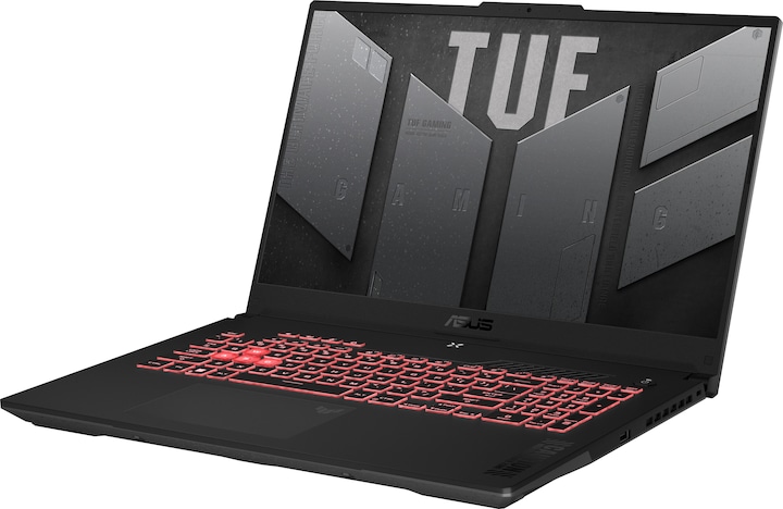 Actual product image ASUS TUF Gaming A17 FA707NVR-HX009 R7 16 N gy noOs (17.30", AMD Ryzen 7 7435HS, 16 GB, 512 GB, DE)