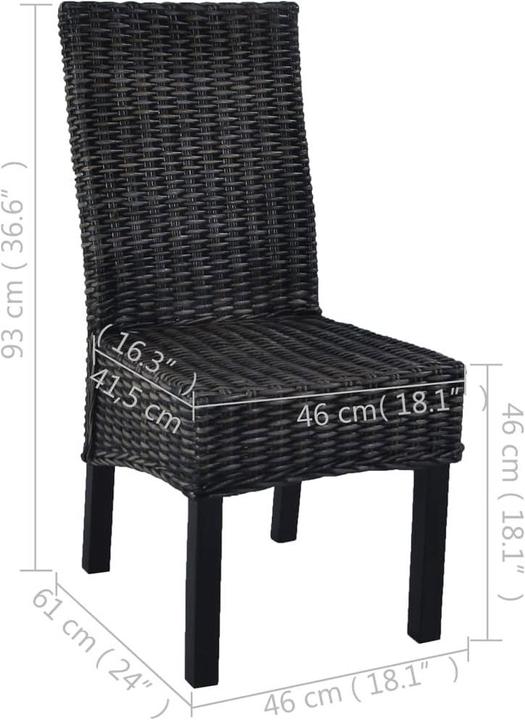 Produktbild vidaXL Esszimmerstuhl