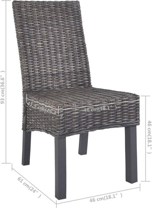 Produktbild vidaXL Esszimmerstuhl