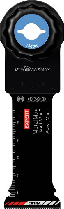 Bosch Professional Zubehör EXPERT MetalMax MAII 32 AIT Blatt für Multifunktionswerkzeuge, 70 x 32 mm, 10 Stück