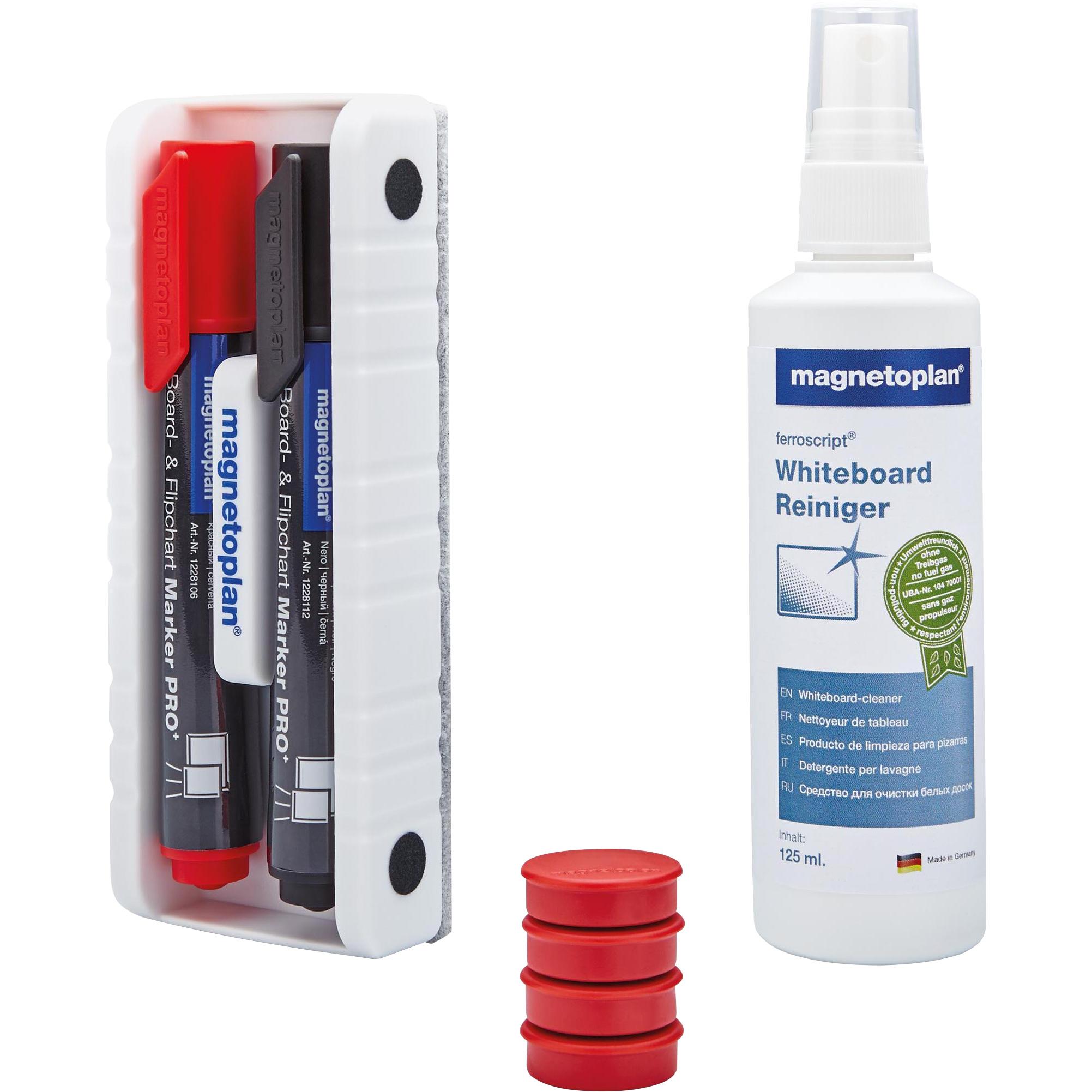 Magnetoplan, Zubehör Präsentieren, Whiteboard-Reinigungs-Set