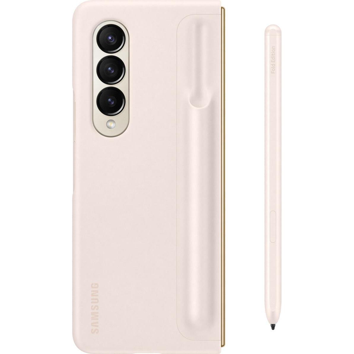 Thumbnail - Samsung Standing Case mit Stift (Samsung Galaxy Z Fold4), Smartphone Hülle, Beige