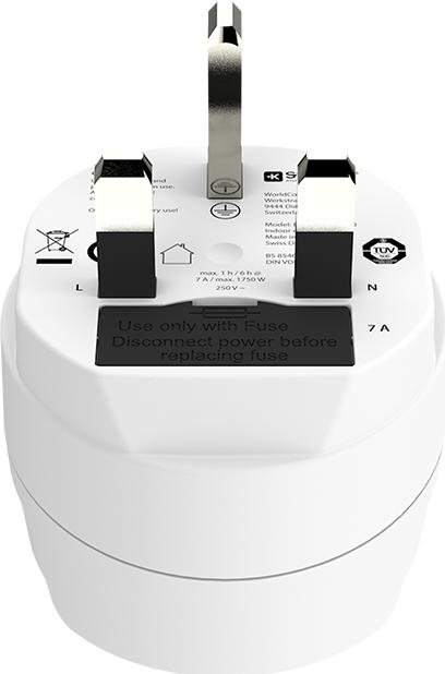 Actual product image Skross World to UK