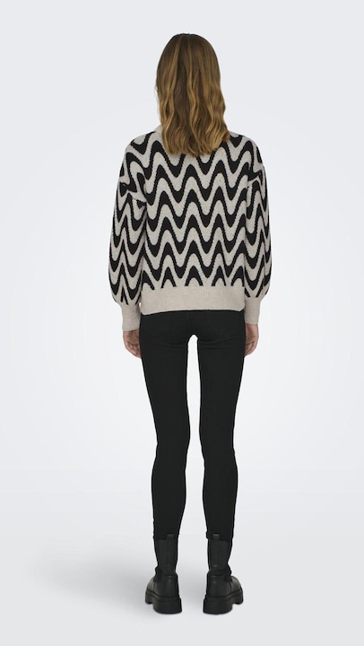 Produktbild Only Gemusterter Strickpullover (M)