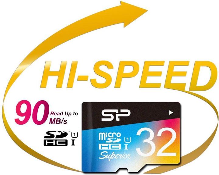 Immagine prodotto Silicon Power Superiore - Scheda di memoria flash (adattatore SD incluso) (32 GB, microSDHC, U1, UHS-I)