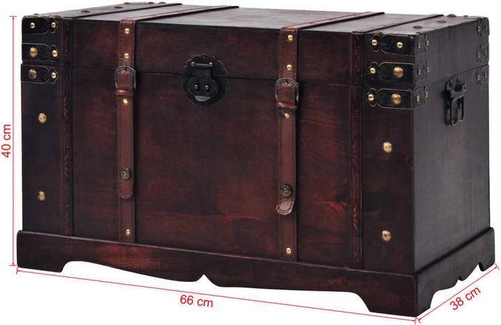 Produktbild vidaXL Truhe (38 cm, 1x)