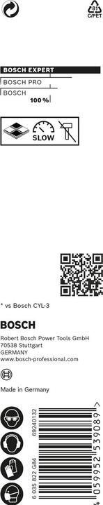 Productafbeelding Bosch Professional Zubehör Expert CYL-9 MultiConstructie boor, 6,5 x 60 x100 mm, d 5,5 mm (6,5 mm)