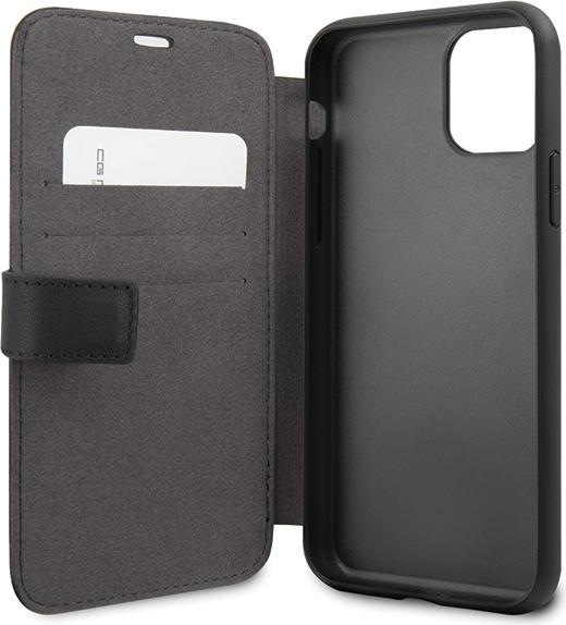 Produktbild BMW Logo Imprint - Apple IPhone 11 Pro - Leder Hard Cover Case Schutzhülle Hülle (Apple iPhone 11 Pro)