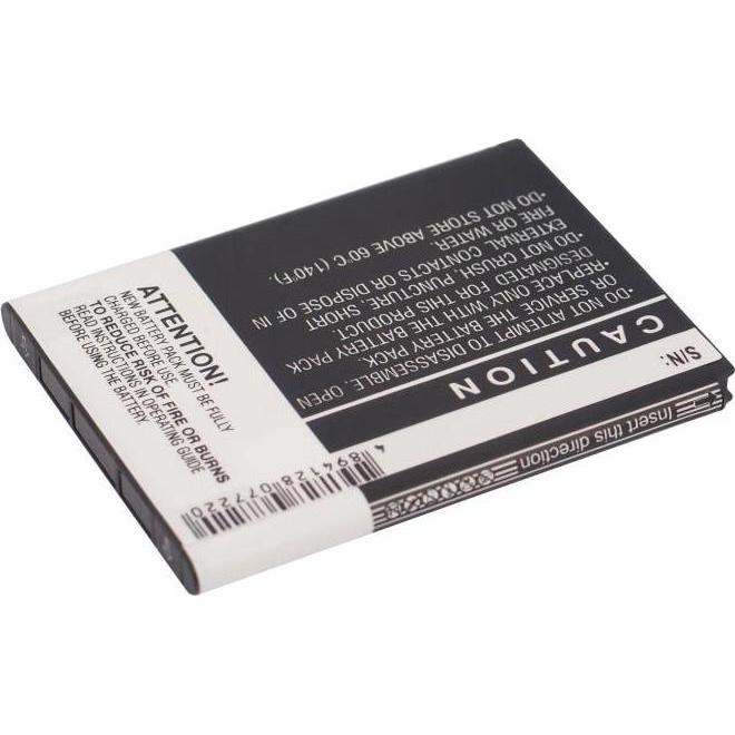 CoreParts Battery for HTC Mobile (Akku), Mobilgerät Ersatzteile, Schwarz