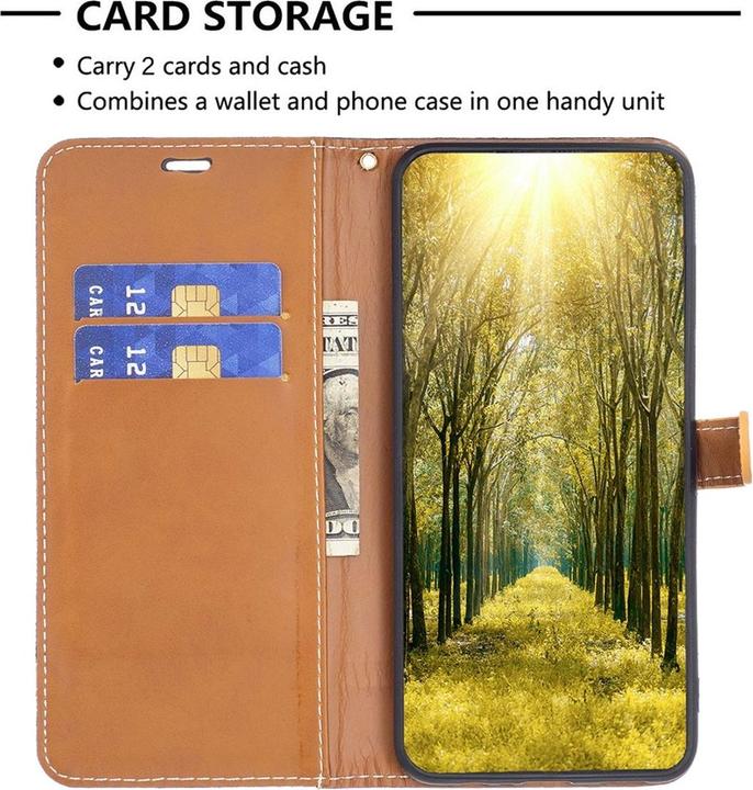 Produktbild König Design Hülle Handy Schutz für Apple iPhone 15 Pro Max Case Cover Wallet Klapp Tasche (Apple iPhone 15 Pro Max)