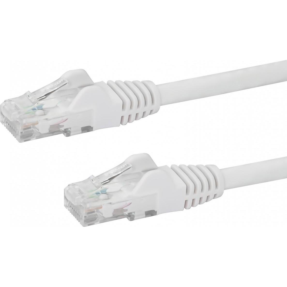 StarTech 10m White Cat6 Patch Cable (UTP, CAT6, 10 m), Netzwerkkabel