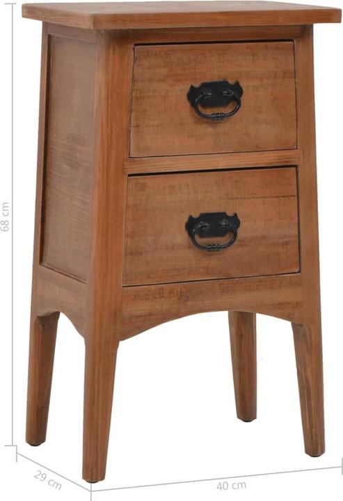 Immagine prodotto vidaXL Nachttisch (40 x 29 x 68 cm)