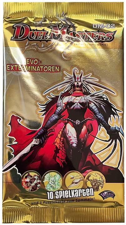 Actual product image Magic the Gathering Evo-Exterminatoren Duel Masters TCG Booster Pack DM02 (German, Booster Pack)