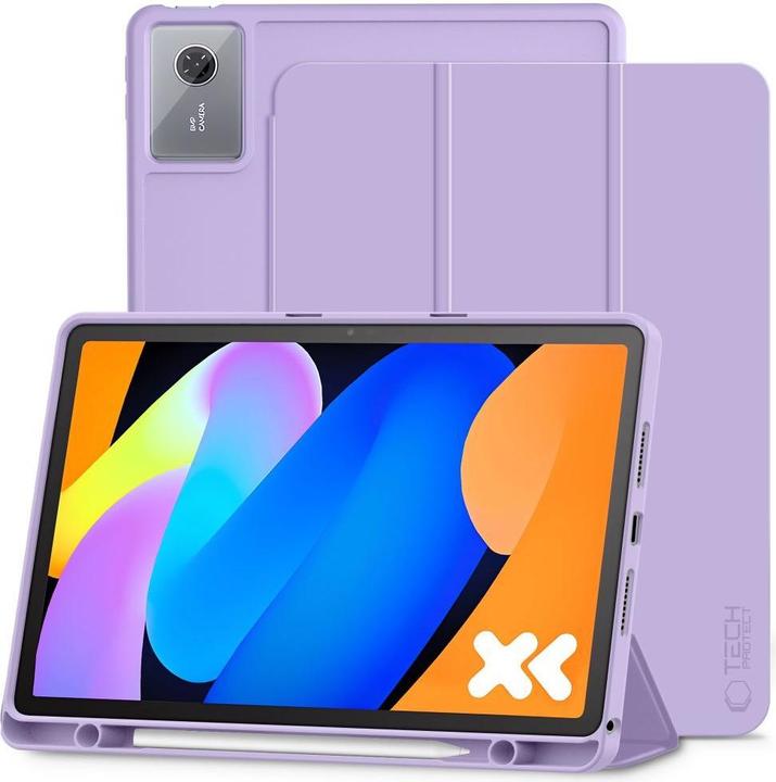 Tech-Protect SmartCase Stiftetui für Lenovo Idea Tab 11.0 TB-336, Lila (Lenovo Idea Tab)