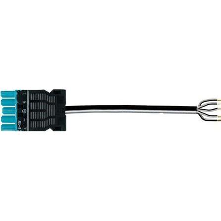 Wieland, Verlängerungskabel, GST18I5 Kabel hun/fri HF CPR: Eca 1,5mm2 blå L=3M (3 m)