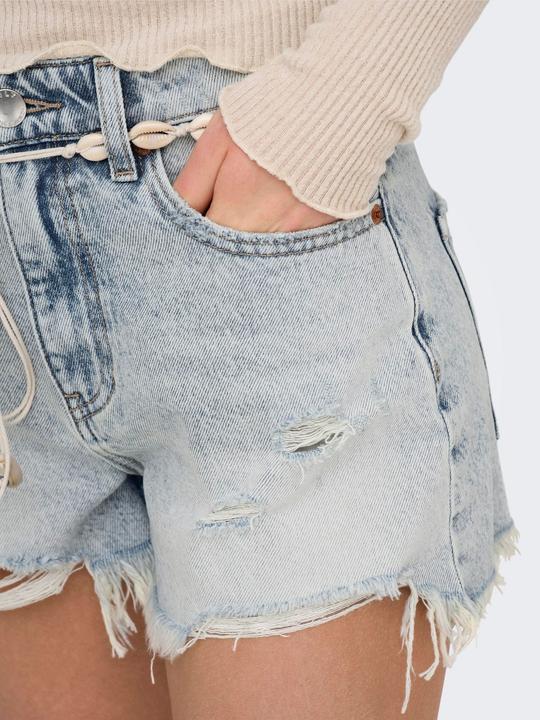 Actual product image Only ONLZUMA Hohe Taille Normal geschnitten Jeans-Shorts Jeans-Shorts (XS)