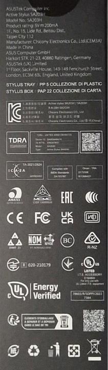 Produktbild ASUS Pen SA203H