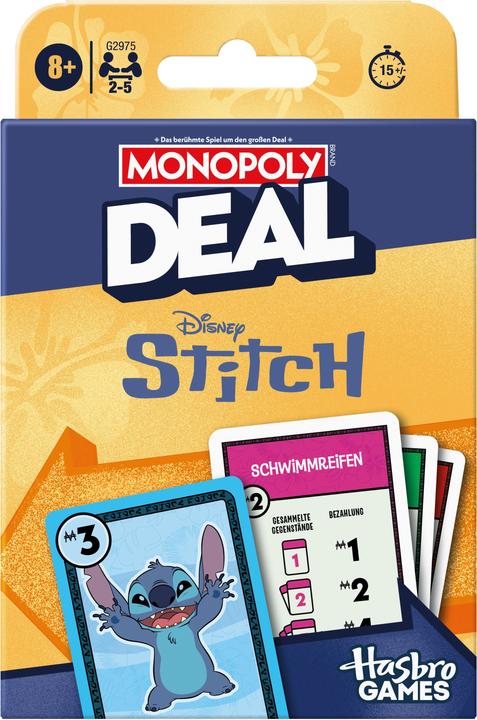 Immagine prodotto Monopoly Deal Stitch (Tedesco, 2 - 5 Giocatori)