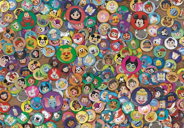 Actual product image Clementoni Pzl 1000 Impossible Disney (1000 pieces)