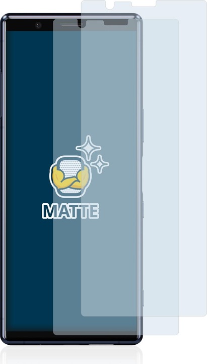 Actual product image BROTECT Anti-glare screen protector matt (2 Piece, Sony Xperia 5)