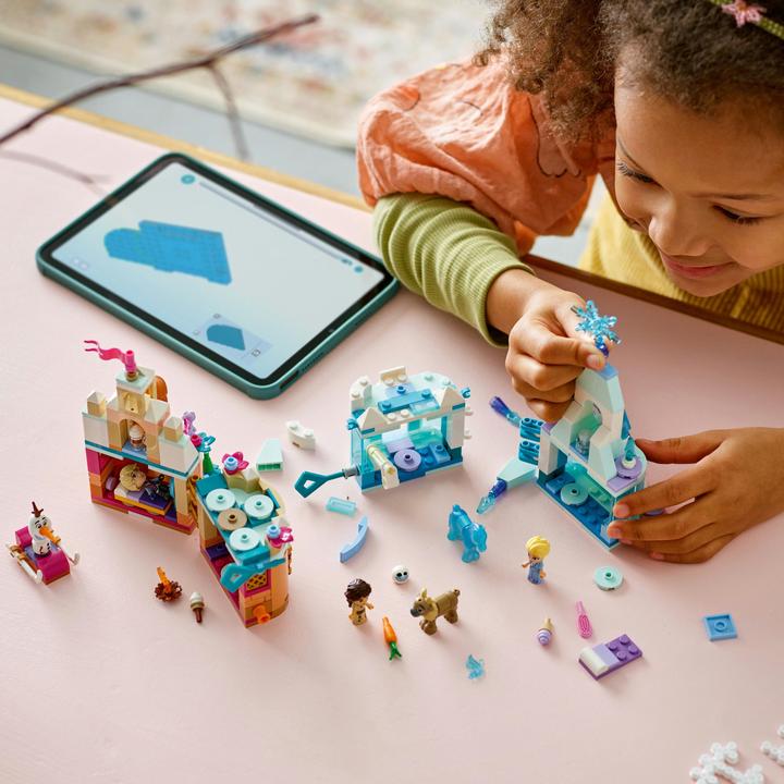 Produktbild LEGO Schloss Arendelle und Elsas Eispalast (43278, LEGO Disney)