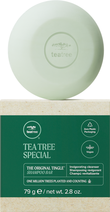 Actual product image Tea tree Special - Shampoo Bar (Solid shampoo)