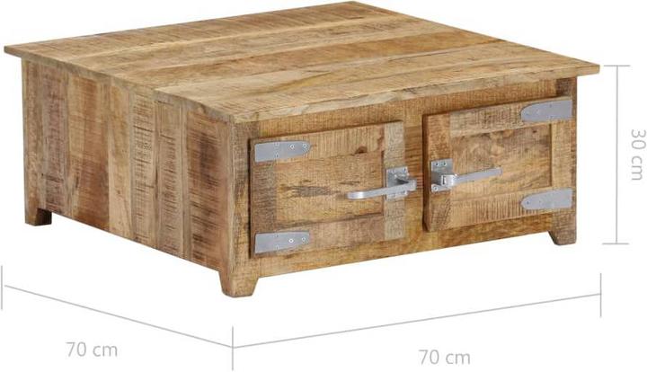 Image du produit vidaXL Table basse (70 x 70 x 30 cm)