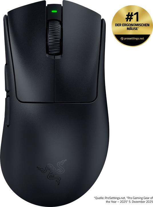 Actual product image Razer Deathadder V4 Pro (Cable, Wireless)