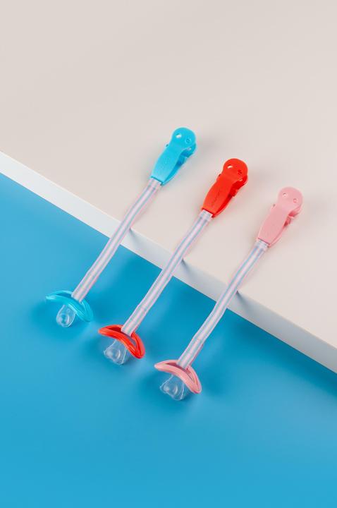 Actual product image Curaprox Baby Pacifier Holder pink (1 x, from birth)