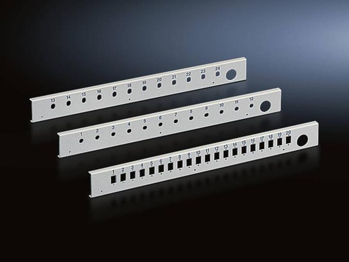 Actual product image Rittal Patch Panel - RAL 7035 - 1U (7178.535)