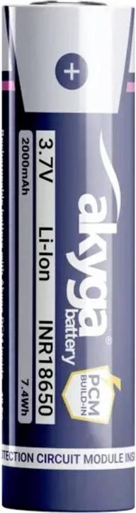 Akyga Spezial-Akku Li-Ion 3.7 V 2900 mAh 1 St. (1 Stk., 18650, 2900 mAh)