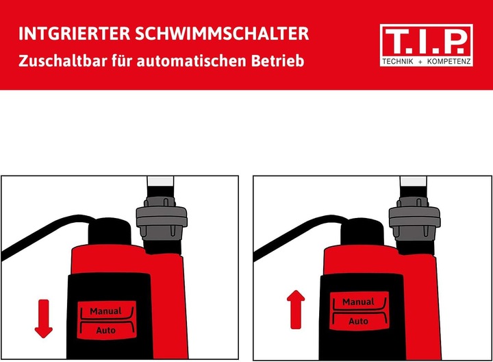 Produktbild T.I.P. Schmutzwasser Tauchpumpe Drainage I Compac 13000 (Schmutzwasserpumpe)