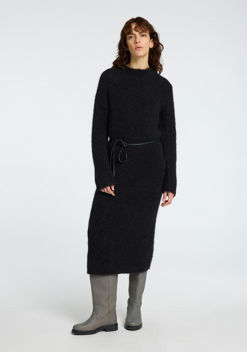 Actual product image Selected Femme Slfgabella Ls Knit O-Neck Dress Camp (XS)