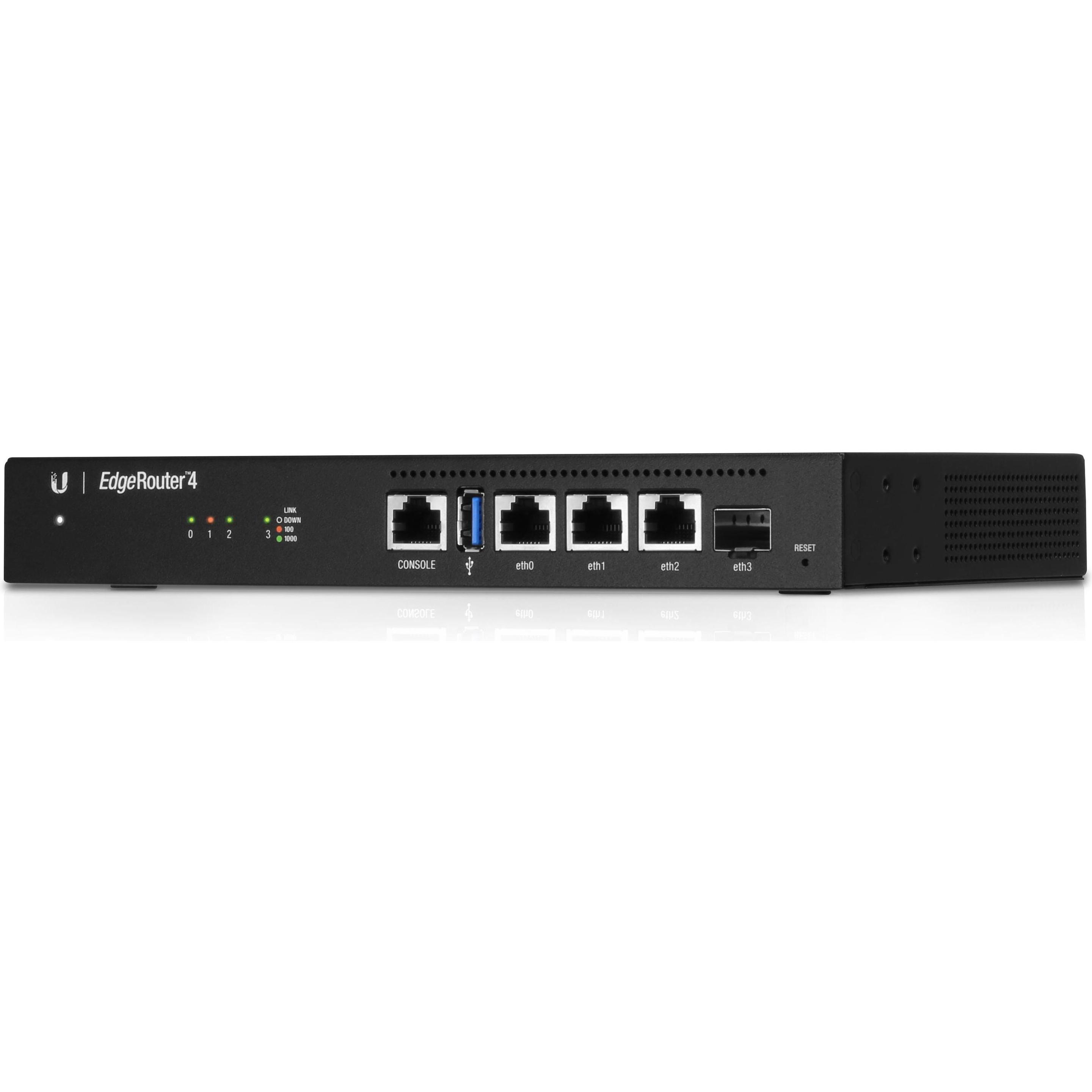 Ubiquiti EdgeRouter 4, Router, Schwarz