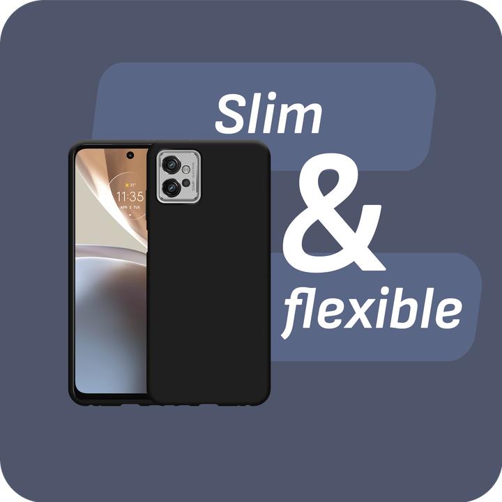 Produktbild Cazy Silikon Hülle Kompatibel mit Motorola Moto G32 - Soft TPU Schutz - (Motorola Moto G32)