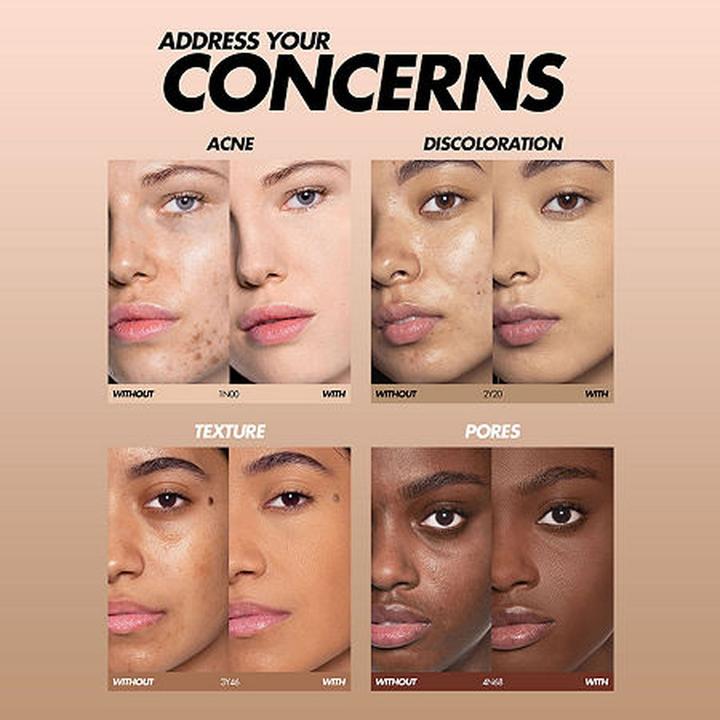 Actual product image Make Up For Ever HD Skin Undetectable Stay-True Foundation (1Y08 Warm Porcelain)