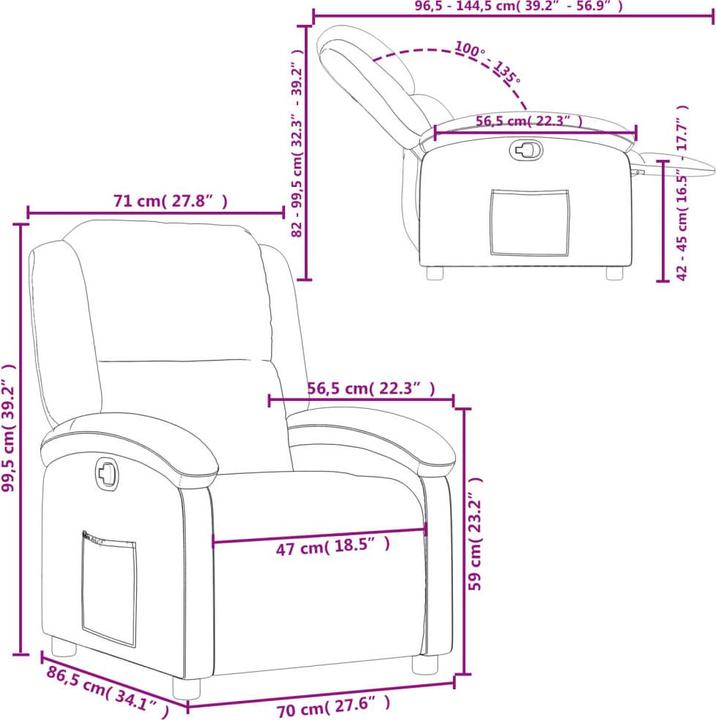Immagine prodotto vidaXL Ruhesessel