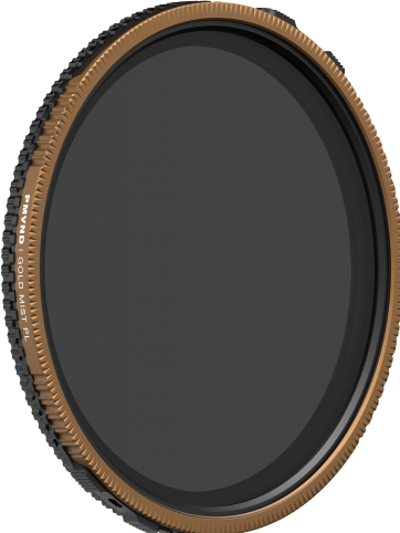 Produktbild PolarPro Objektivfilter Chroma VND/PL 2-5 Gold Mist – 95 mm (95 mm, Polarisationsfilter)