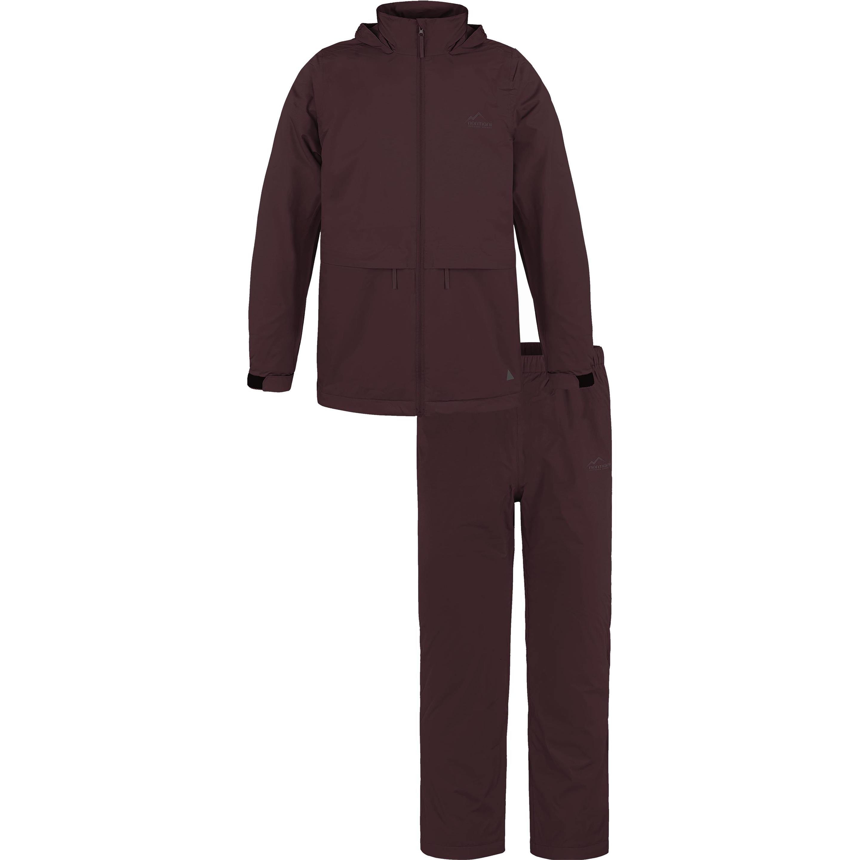 Thumbnail - Normani, Herren, Jacke, Kinder Regenanzug Regenjacke und Regenhose - 8811 (L), Rot, L