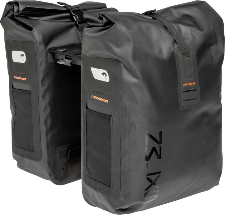 New Looxs Tasche Varo Double Pannier Rt Black 40l (40 l, Gepäckträgertasche)
