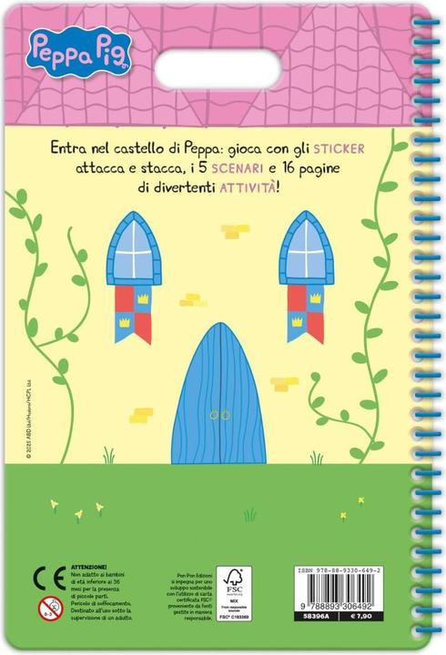 Produktbild Puffy Sticker Il Castello Di Peppa (New)