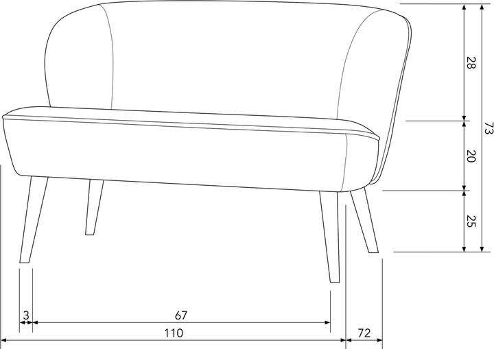 Immagine prodotto Woood Sara (2 posti)