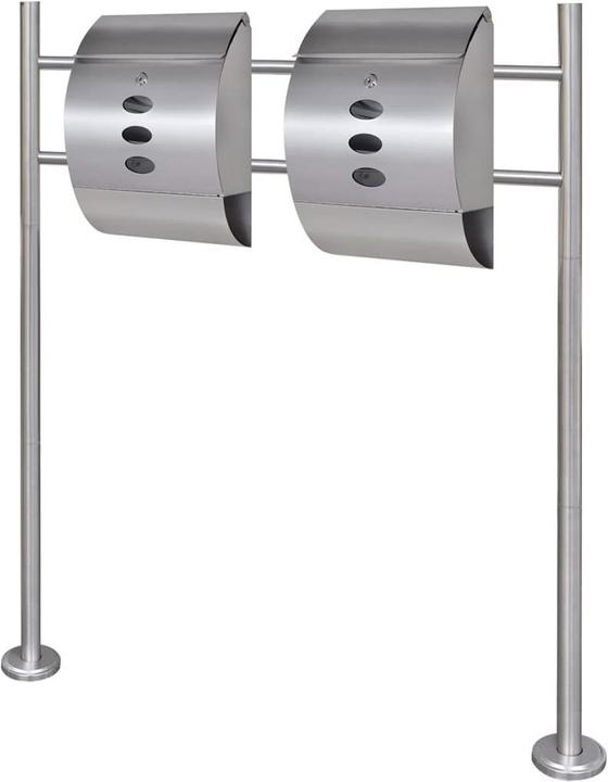 1 stand, 2 cassette per le lettere, 4 chiavi, Accessori montaggio