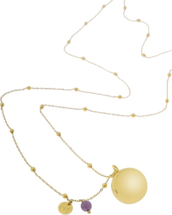 Image du produit Proud MaMa Bola de grossesse Olivia, améthyste (Argent)