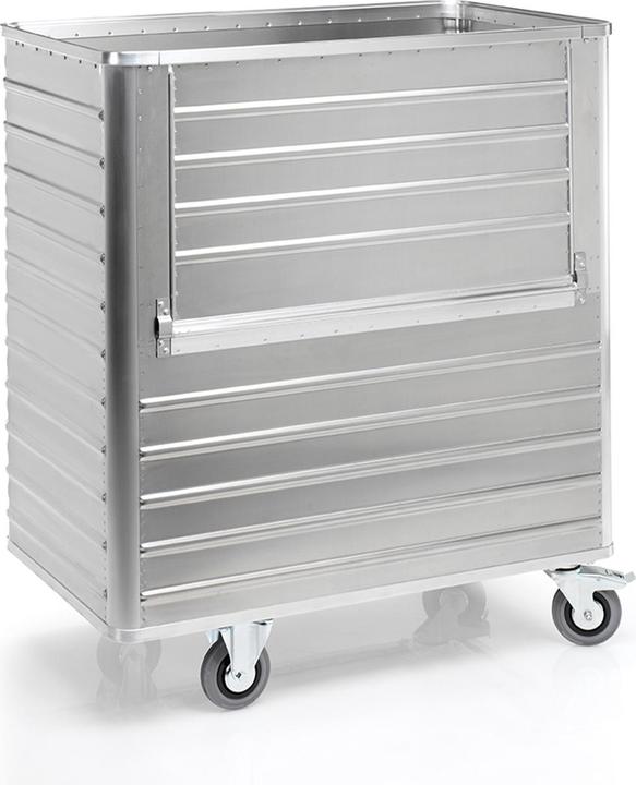 Produktbild Gmöhling Alu-Kastenwagen, abklappbare Seitenwand (300 kg)